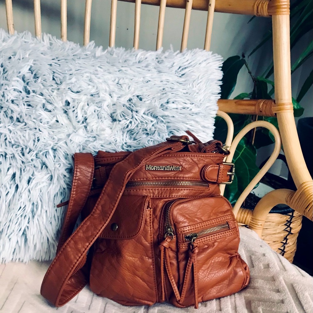 Leather Crossbody NWT